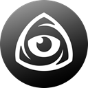 internet, Circle, icon market, iconfinder icon, Eye, Iconfinder, iconfinder logo DarkSlateGray icon