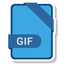 document, paper, Format, Gif, Extension CornflowerBlue icon