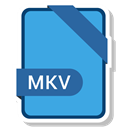 document, File, name, Mkv CornflowerBlue icon