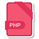 paper, File, Php, Format, Extension Salmon icon