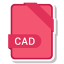 document, paper, Format, Extension, cad Salmon icon