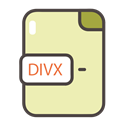Divx, divx icon, documents, Folders, files PaleGoldenrod icon