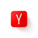 Logo, yandex Black icon