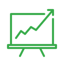 statistics, growth, Efficiency, Presentation, report, Analytics, Blackboard Black icon