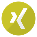 Logo, Xing Goldenrod icon