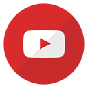 youtube, videos, website, watch, Logo Crimson icon