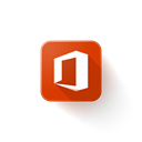 microsoft, office, Logo Black icon