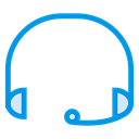 voice, Headphone, recording, speaker, support, volume, Device Black icon
