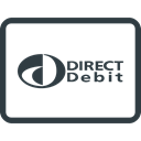 payments, pay, Debit, direct, send, online, Money Black icon