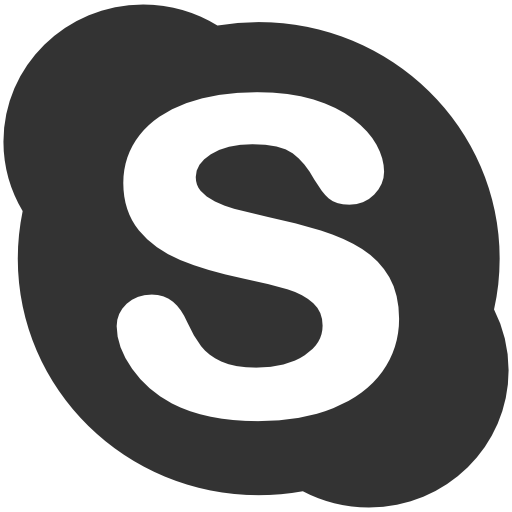 abstract skype logo