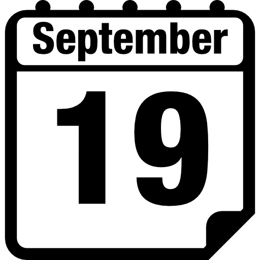 Calendars Date Interface Day Calendar Icons September Calendar Icon