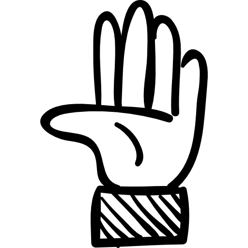 Hand, hand drawn, person, stop, Hand Drawn Construction, signs, Human