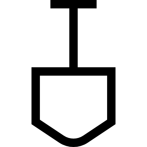 Improvement, Construction, Home Repair, Tools And Utensils, shovel icon