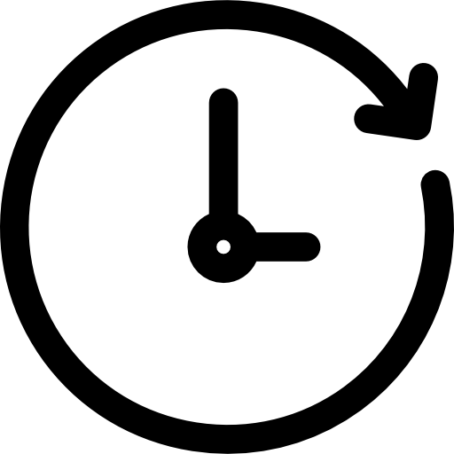 clockwise, Arrow, Clock, Wait, Tools And Utensils, time icon