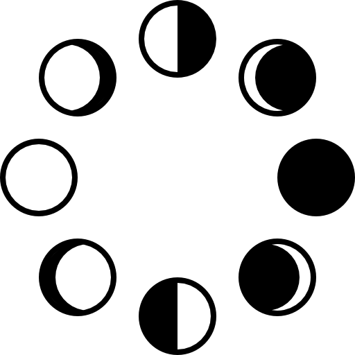 Moon Cycle Symbols