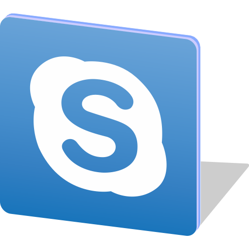 abstract skype logo