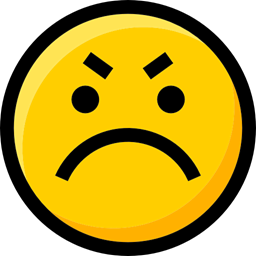 emoticons, Angry, feelings, Emoji, Smileys, faces, interface, Ideogram icon