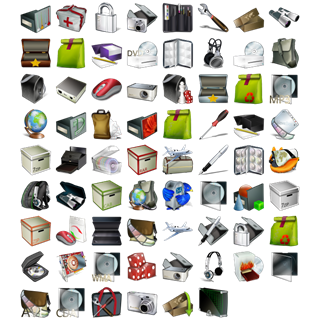 Bagg And Boxes icon packages