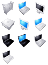 Blend Apple Hardware icon packages
