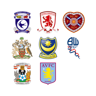 British Football Club icon packages