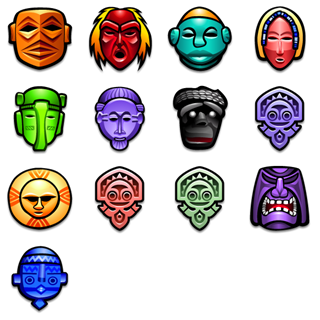 Tribal Masks icon packages