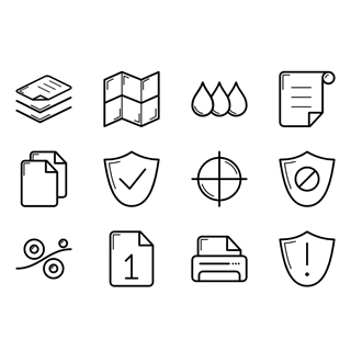 Genericons Printing icon packages