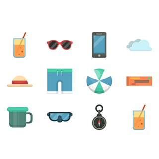 Travel Compilation icon packages