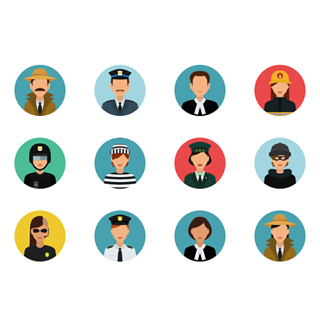 Crime Protection icon packages