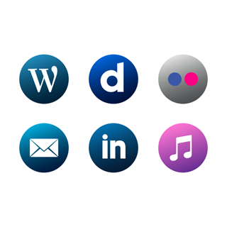 Social Media | Circle icon packages