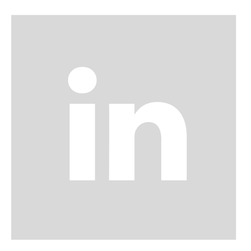 linkedin icon grey