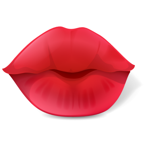 kiss, sexy, love, valentine's day, lips, valentine icon