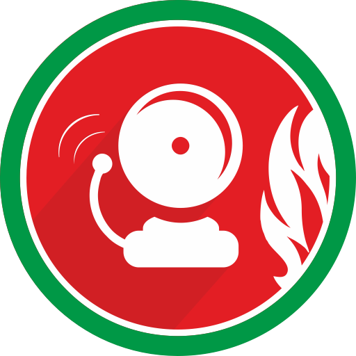 bell, danger, problem, Alarm, fire, Attention icon