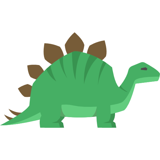 Extinct, Herbivore, Animals, stegosaurus, Wild Life, dinosaur icon