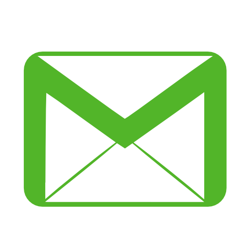 green, Email icon