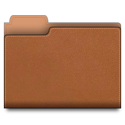 vuitton, Folder, Leather icon